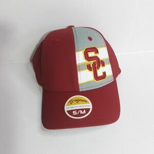 USC Trojans Men's Rocko Flex Fit Cap - Cardinal Red (S/M)